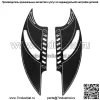 Аксессуары для мотоциклов Harley 883 XL1200 48 модифицированная задняя педаль пламени пассажирская педаль - Image 2