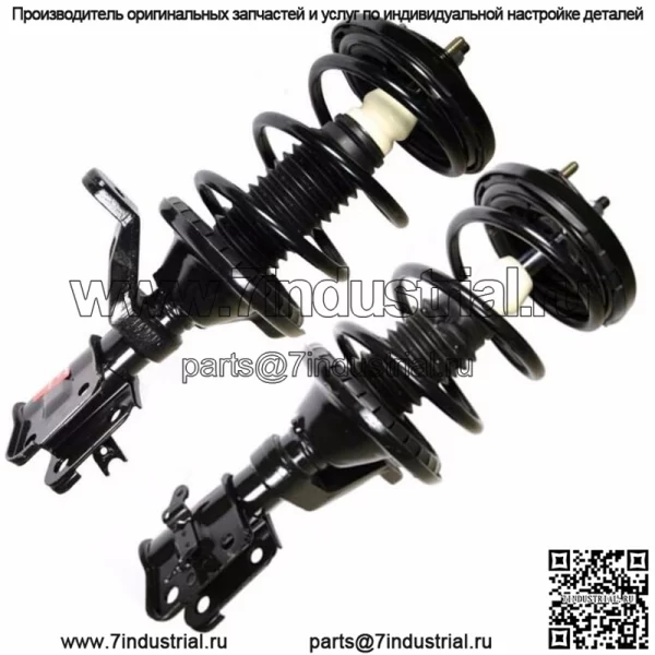 2 передние стойки в сборе с пружинными креплениями подходят для Honda Element 2003–2011 гг.