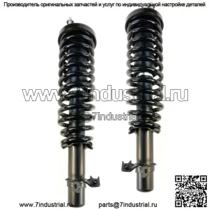 2 передние стойки в сборе с пружинами и креплениями подходят для Honda Civic 1992-1995 гг.
