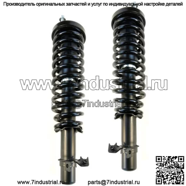 2 передние стойки в сборе с пружинами и креплениями подходят для Honda Civic 1992-1995 гг.