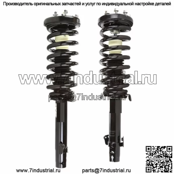 2 передние стойки в сборе с пружинными креплениями подходят для Honda Accord 2008–2012 гг.