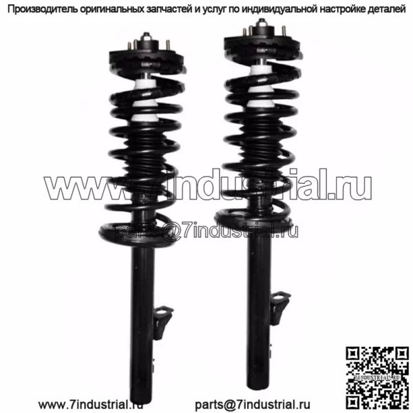 2 передние стойки в сборе с пружинными креплениями подходят для Hyundai Azera, Sonata 2006-2010 гг.