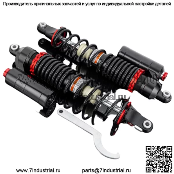 ДЛЯ YAMAHA YFZ450 RAPTOR 660R 700R ЭТАП 5 РЕГУЛИРУЕМЫЕ ПЕРЕДНИЕ ВОЗДУШНЫЕ АМОРТИЗАТОРЫ