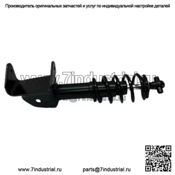 Передний амортизатор со стороны пассажира на гольф-каре Yamaha Drive G29