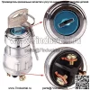 OxoxO JK423 3-проводной переключатель зажигания, 12 В зажигания, 2 ключа, замена стартера для автомобиля, мотоцикла, трактора, вилочного погрузчика, грузовика, скутера, прицепа - Image 3