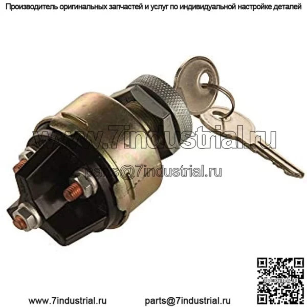 MDY 85936 G.1214 VFLS-15 Сверхмощный пусковой переключатель зажигания с 4 положениями, 4 клеммами, 2 ключа для Massey Ferguson Ford Jubilee Pollak Vermeer, тракторный прицеп Caterpillar - Image 4