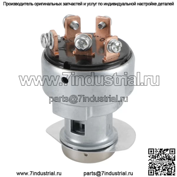 Выключатель зажигания с 2 ключами 1E013-63590 подходит для косилки Kubota Grasshopper 183827 UE - Image 3