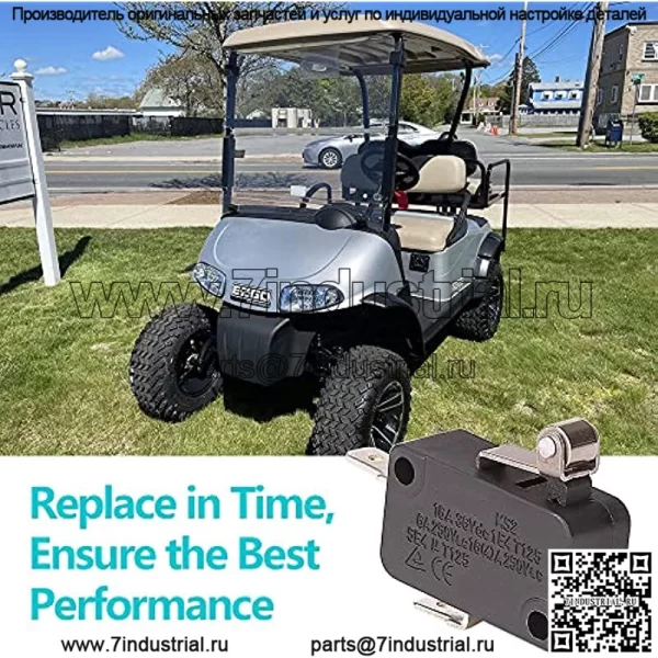 Микропереключатель педали акселератора гольф-кара для EZGO TXT 1994-Up OEM # 25861G01 25861-G01 - Image 2