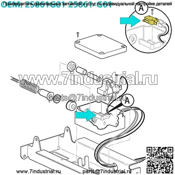 Микропереключатель педали акселератора гольф-кара для EZGO TXT 1994-Up OEM # 25861G01 25861-G01 - Image 5