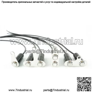 Модифицированная ручка переключателя для мотоцикла, кронштейн из алюминиевого сплава, светодиодная фара, электрическое зажигание и кнопка прожектора с звуковым сигналом пламени