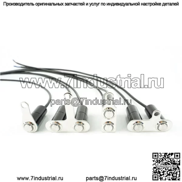 Модифицированная ручка переключателя для мотоцикла, кронштейн из алюминиевого сплава, светодиодная фара, электрическое зажигание и кнопка прожектора с звуковым сигналом пламени