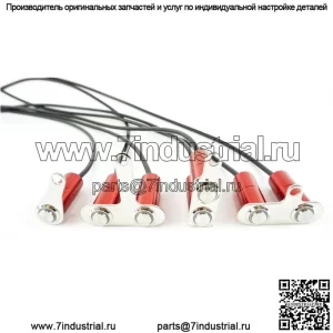 Модифицированный переключатель крана для мотоцикла, кронштейн из алюминиевого сплава, светодиодная фара, электрическое зажигание и кнопка прожектора с сигналом пламени
