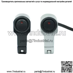 Модифицированный переключатель из алюминиевого сплава для мотоцикла, прожектор, противотуманная фара, переключатель на руле с индикатором, универсальный переключатель