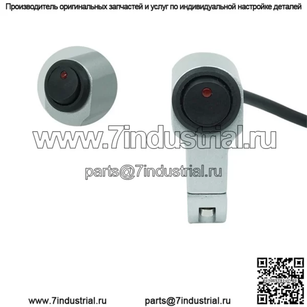 Модифицированный переключатель из алюминиевого сплава для мотоцикла, прожектор, противотуманная фара, переключатель на руле с индикатором, универсальный переключатель - Image 3
