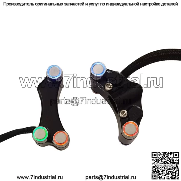 Hengbang модифицированный мотоцикл, электромобиль, трек Maverick с ЧПУ, сахарная фасоль, светодиодный светильник, комбинированный переключатель сиденья на руле, трансграничный - Image 4