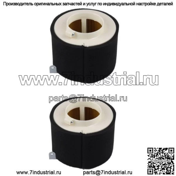 2 воздушных фильтра для моделей Kawasaki Mule KAF300 400 620 4x4. Замените деталь № 11029-1004 (для: более одного автомобиля)