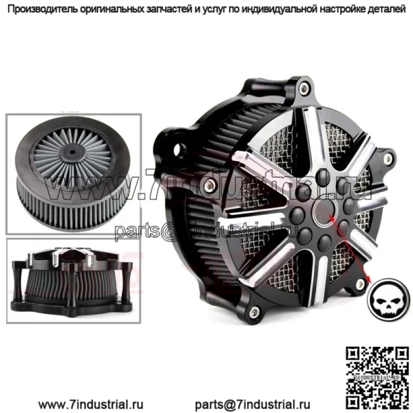 Впускной фильтр воздухоочистителя для Harley Street Glide Road King Softail Dyna Fatboy