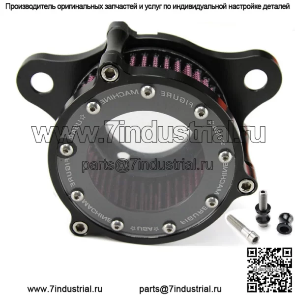 Прозрачный впускной фильтр воздухоочистителя для Harley Sportster XL 883 1200 1988-2019 гг.
