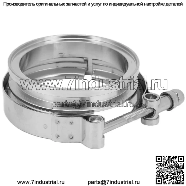 S369 SX SX-E S200 S300 Turbo Комплект фланцевых зажимов из нержавеющей стали, 4 дюйма - Image 3