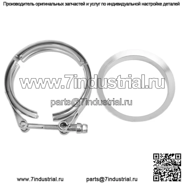 S400 S400SXE S475 S480 T4 Turbo Комплект фланцевых зажимов из нержавеющей стали, 4 дюйма - Image 2