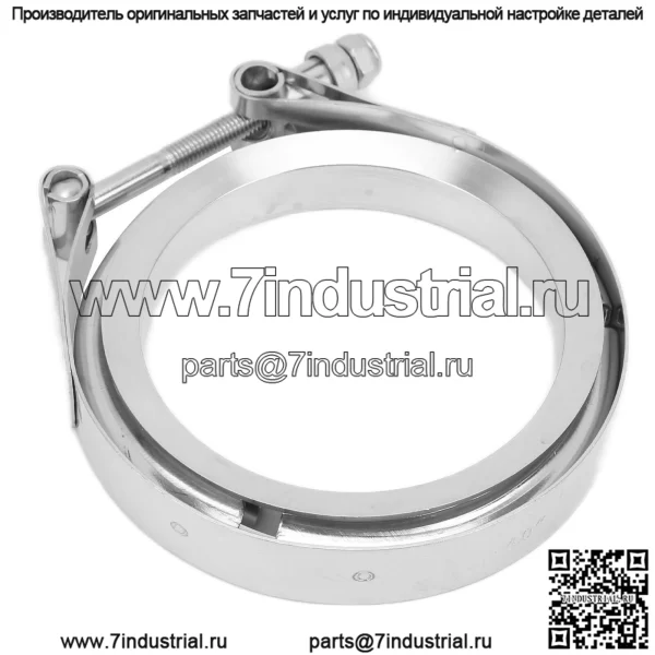 S400 S400SXE S475 S480 T4 Turbo Комплект фланцевых зажимов из нержавеющей стали, 4 дюйма - Image 3