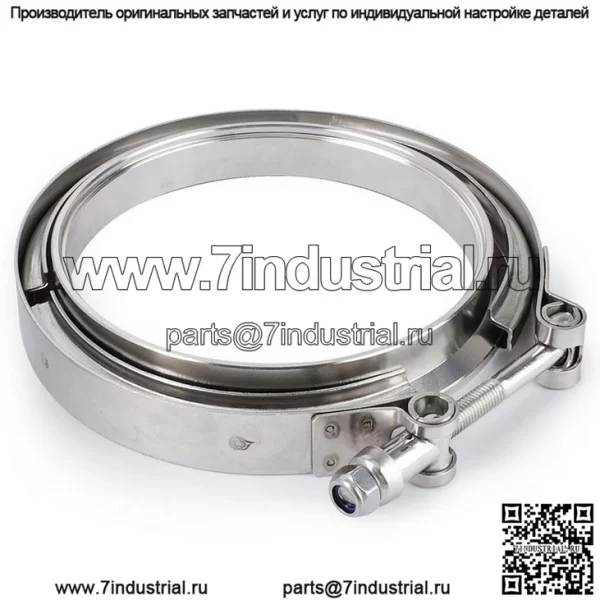 S400 S400SXE S475 S480 T6 Turbo Комплект фланцевых зажимов из нержавеющей стали, 5 дюймов - Image 3