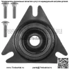 Ступица шпинделя лезвия для John Deere 180 185 17HP Kawasaki 534cc 46 дюймов палуба 1986-1990 гг. - Image 4