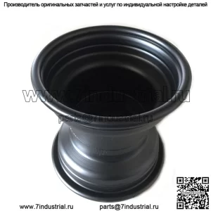 Заднее колесо 9 дюймов, размер отверстий 4x115 Модель: 115B (черное порошковое покрытие)