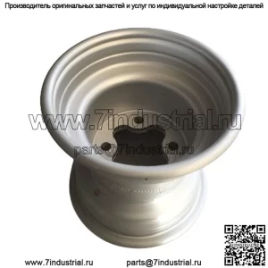 Заднее колесо 9 дюймов, размер отверстий 4x110, модель: 110S (серебристый | анодированный)