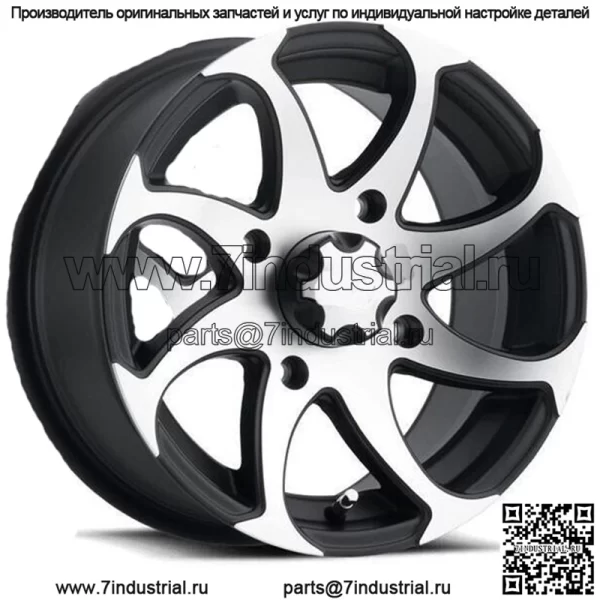 POLARIS RANGER XP1000 14-ДЮЙМОВЫЕ АЛЮМИНИЕВЫЕ КОЛЕСА ITP TWISTER для квадроциклов/UTV (КОМПЛЕКТ 4) POLL5 (Для: Polaris)