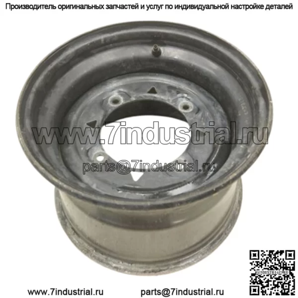 Обод колеса Polaris Ranger Sportsman 500 600 700 800 12x8 задний (черный) 1520797-067 (для: Polaris)
