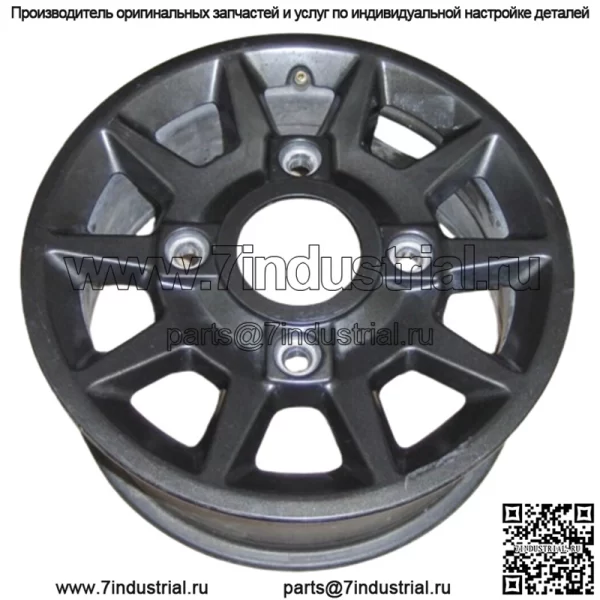 POLARIS RZR XP 1000 2023, ОБОД ПЕРЕДНЕГО КОЛЕСА 14 x 6 ЛИТОЙ 4/156 # 1525224-655