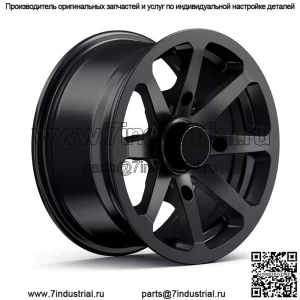 4 шт. 15-дюймовые колеса RockTrix RT102 для квадроциклов UTV | 15x7 | 4x156 4/156 | Смещение 4+3 (для: Polaris)
