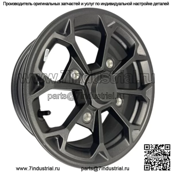 2023-24 Polaris Rzr Xp 1000 ПЕРЕДНИЙ Обод колеса Great Shape 14x6 #1525355-655 W21