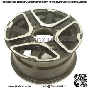 Полноразмерный обод переднего колеса Polaris Ranger 1000 900 570 12x6 1521629-067 (Для: Polaris)