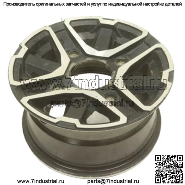 Полноразмерный обод переднего колеса Polaris Ranger 1000 900 570 12x6 1521629-067 (Для: Polaris)