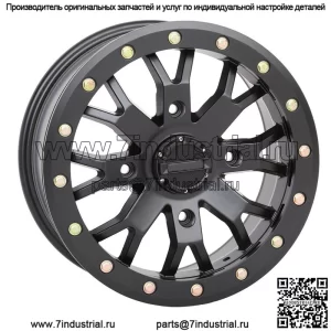 Система 3 SB-4 Beadlock, черные (4+3) Колеса UTV 15 дюймов Polaris RZR 1000 XP (4) (Для: Polaris)