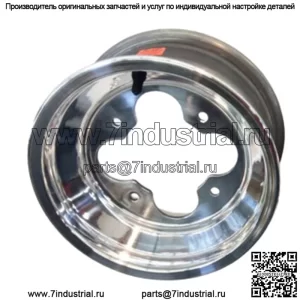 DWT A5 ПЕРЕДНИЕ/ЗАДНИЕ АЛЮМИНИЕВЫЕ ДИСКИ 10 ДЮЙМОВ, ДИСКИ 10X5 3+2 4x110 4/110 Polaris RZR170 (Для: Polaris)