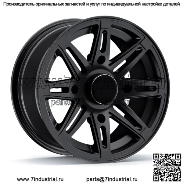 12-дюймовый обод колеса RockTrix RT103 для квадроцикла UTV | 12x7 et10 | 4x156 4/156 | Смещение 4+3 (для: Polaris)