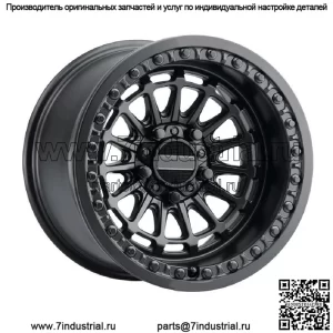 Колеса MetalFX Delta R Beadlock 15x7/15x10, черные Polaris RZR Turbo R & Pro R (для: Polaris)