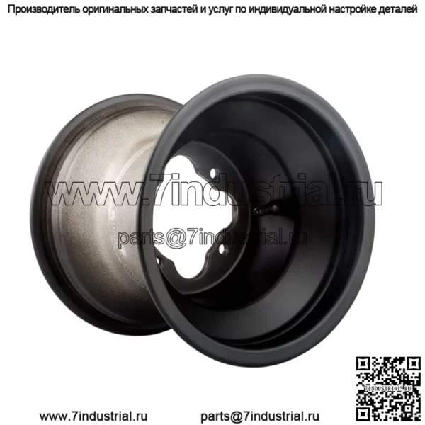 Диск Douglas A5 8X8 3,0 + 5,0 Matte Black, 4/110 с проушинами A506-039M (для: Polaris)