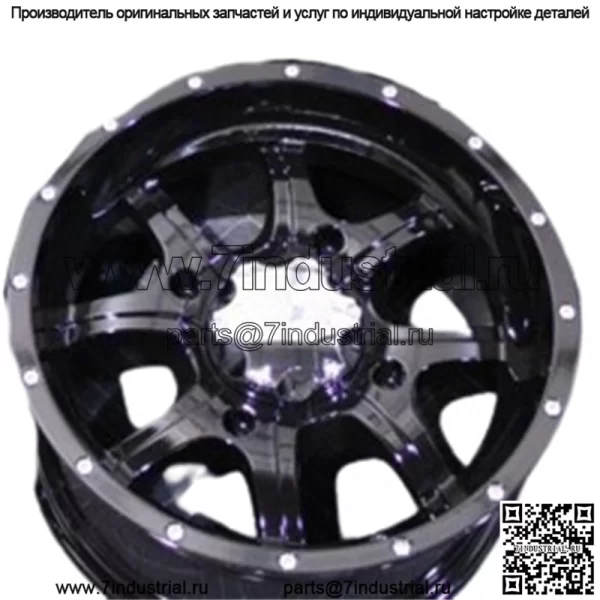 АЛЮМИНИЕВЫЕ КОЛЕСА POLARIS RZR 800 14 ДЮЙМОВ COBRA BLK ATV (НАБОР 4) ПОЖИЗНЕННАЯ ГАРАНТИЯ POL3CA (Для: Polaris)