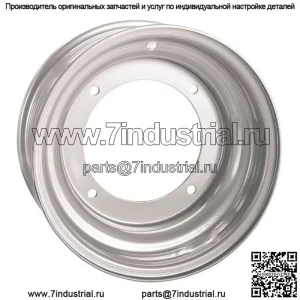 Серебристый стальной диск 10x8, 4/156, 3+5 AMS для Polaris Predator/Outlaw и Yamaha