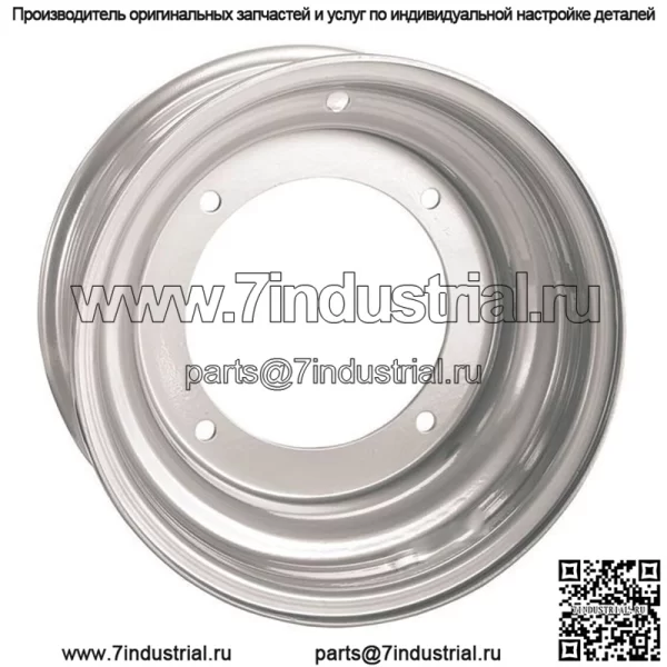 Серебристый стальной диск 10x8, 4/156, 3+5 AMS для Polaris Predator/Outlaw и Yamaha