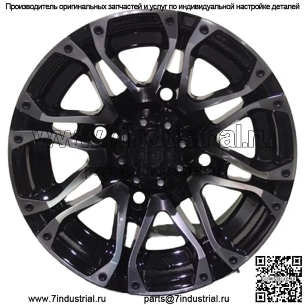 POLARIS SPORTSMAN 570 12-ДЮЙМОВЫЕ АЛЮМИНИЕВЫЕ КОЛЕСА STI HD3 M для квадроциклов (КОМПЛЕКТ 4 шт.) POL3CA (Для: Polaris)