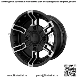 Обод заднего колеса с пряжкой  Accent Black 14 x 8 дюймов R14 Polaris 1522545-266 (Для: Polaris)