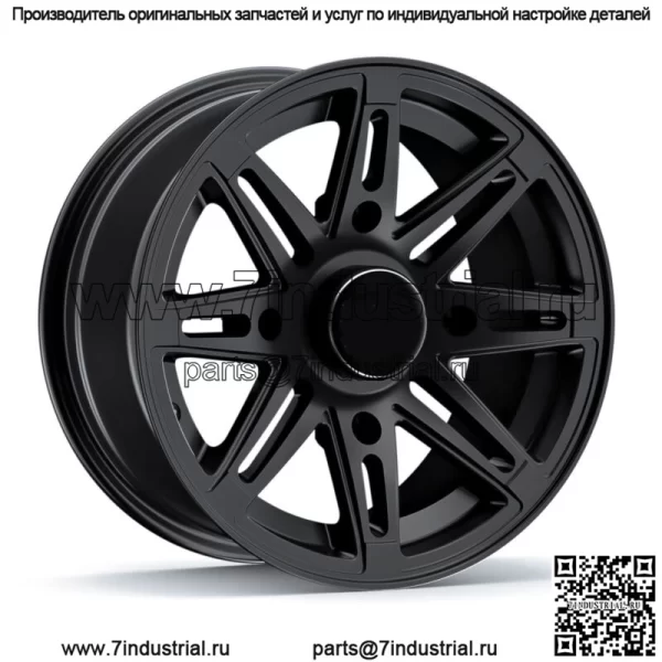 Один (1) 14-дюймовый обод колеса для квадроцикла RockTrix RT103 | 14x7 | 4x156 4/156 4-156 | Смещение 4+3 (для: Polaris)