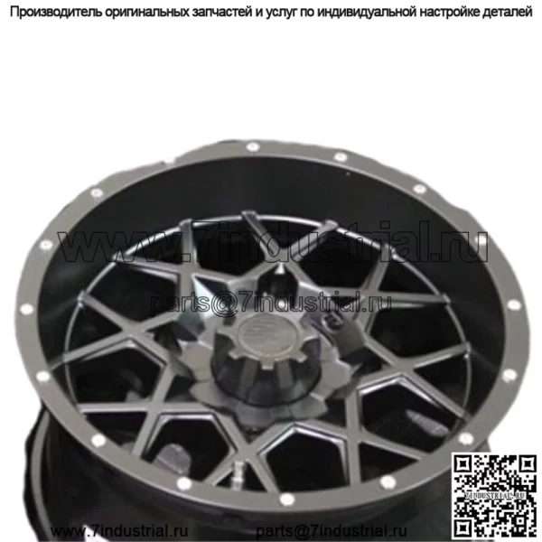POLARIS SPORTSMAN 570 14-ДЮЙМОВЫЕ АЛЮМИНИЕВЫЕ КОЛЕСА ITP HURRICANE BLK для квадроциклов (НАБОР 4) POL3CA (Для: Polaris)