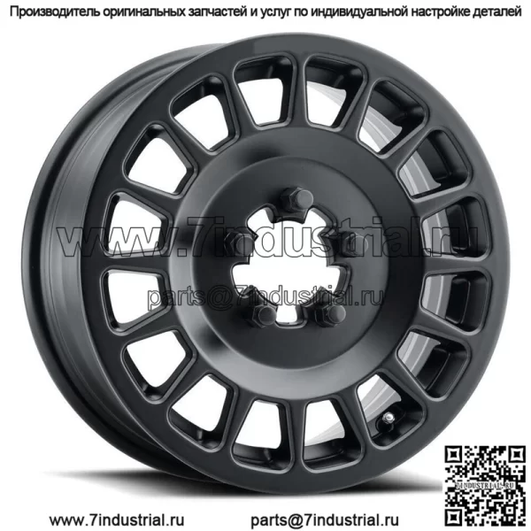 Method 407 15-дюймовые колеса/диски Matte Black Polaris RZR Turbo R & Pro R Ranger 1500 (для: Polaris)
