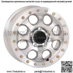 Диски System 3 SB-7 с бедлоками, 15 дюймов, обработанные (6+1) Polaris RZR Turbo R и Pro R (для: Polaris)